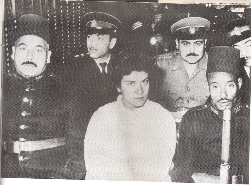 מרסל ניניו, מעצורי הפרשה במצרים, בתקופת המשפט, דצמבר 1954-ינואר 1955. באדיבות אתר נידוני קהיר, אוסף ארכיון המל"מ